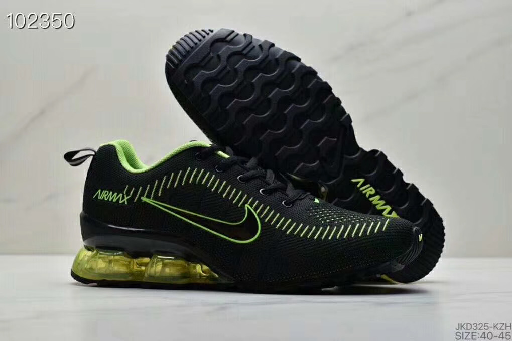 Nike Air Max 2020 Black Fluorscent Green Shoes - Click Image to Close